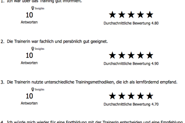 Trainingsevaluation